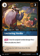 Lecturing Yordle - Riftbound: League of Legends TCG