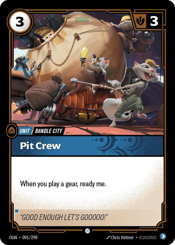 Pit Crew - Riftbound: League of Legends TCG