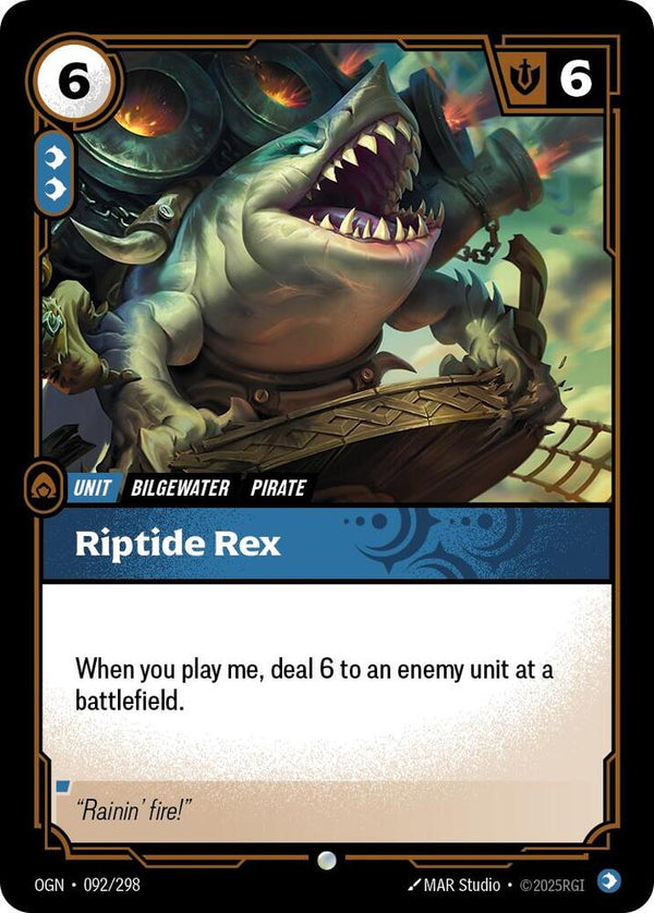 Riptide Rex - Riftbound: League of Legends TCG