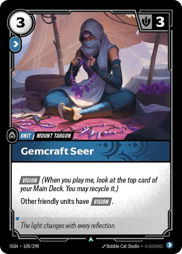 Gemcraft Seer - Riftbound: League of Legends TCG
