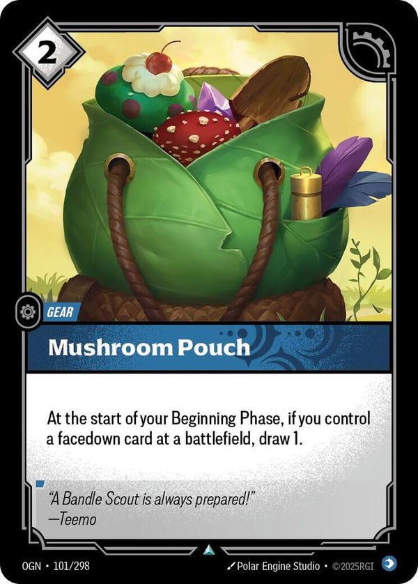 Mushroom Pouch - Riftbound: League of Legends TCG