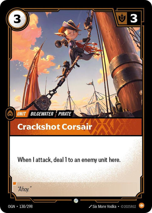 Crackshot Corsair - Riftbound: League of Legends TCG