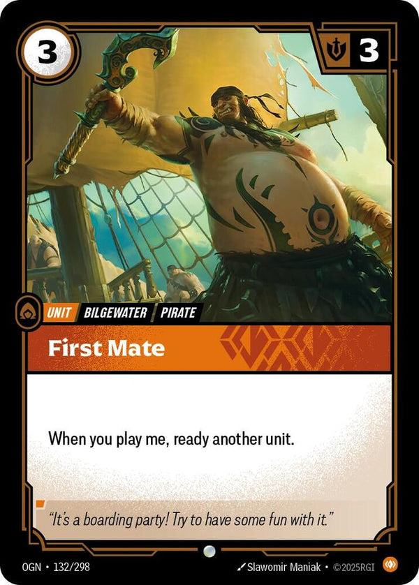First Mate - Riftbound: League of Legends TCG