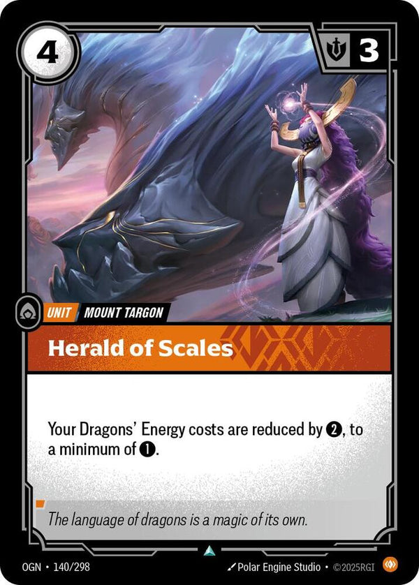 Herald of Scales - Riftbound: League of Legends TCG