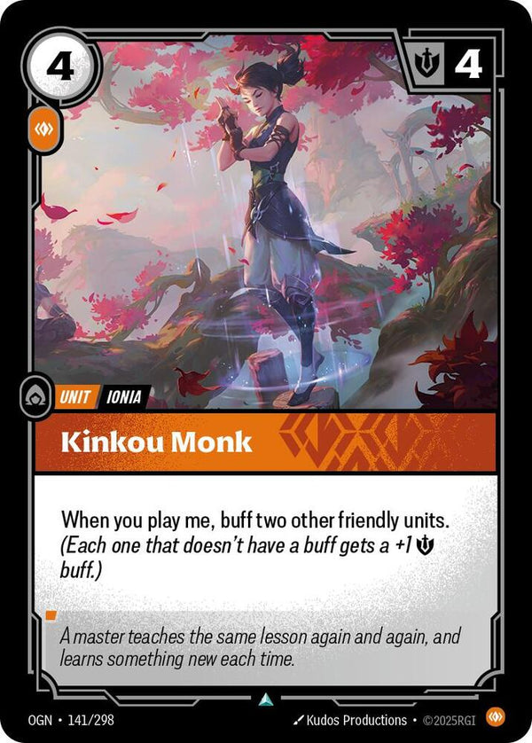 Kinkou Monk - Riftbound: League of Legends TCG
