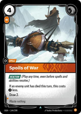 Spoils of War - Riftbound: League of Legends TCG
