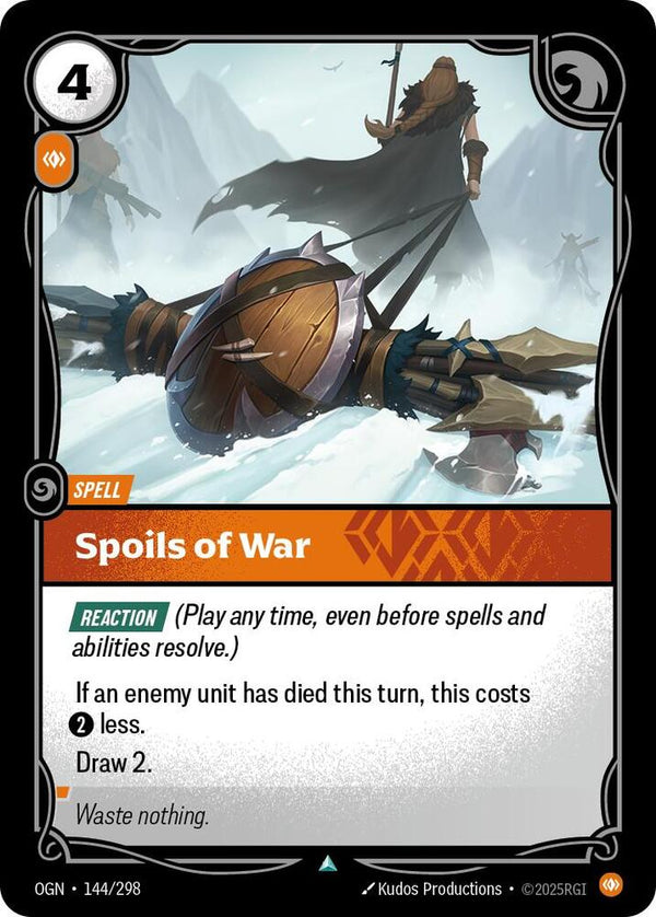 Spoils of War - Riftbound: League of Legends TCG