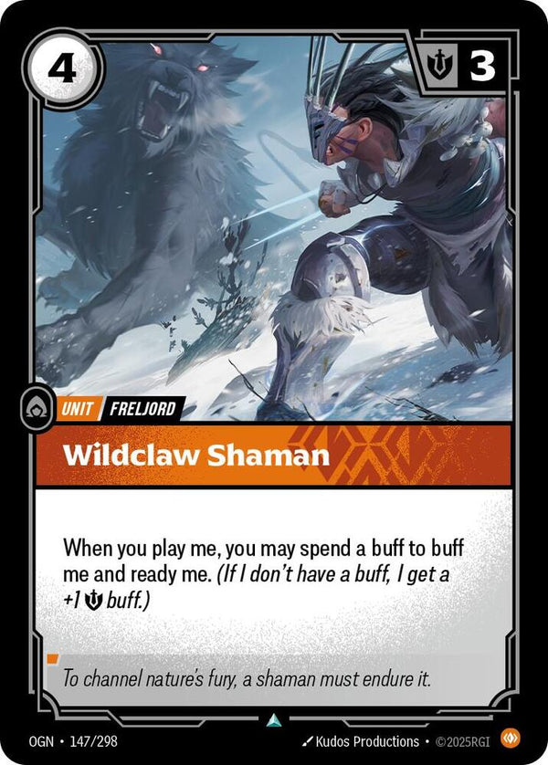 Wildclaw Shaman - Riftbound: League of Legends TCG
