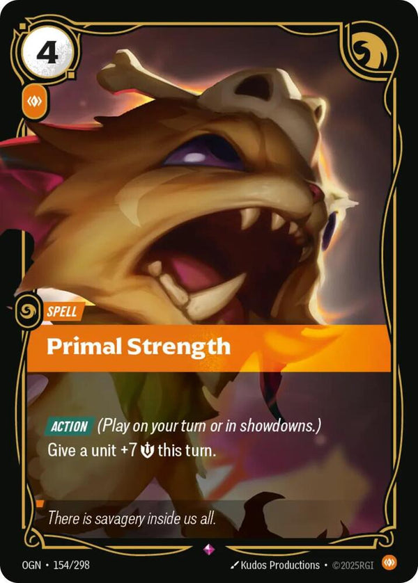Primal Strength - Riftbound: League of Legends TCG