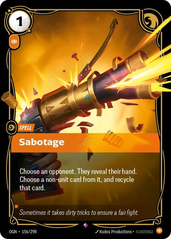 Sabotage - Riftbound: League of Legends TCG