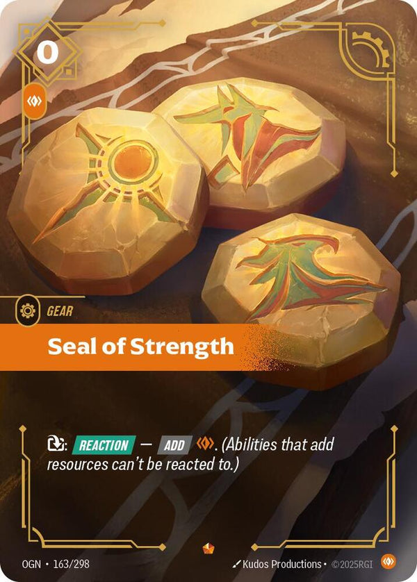 Seal of Strength - Riftbound: League of Legends TCG