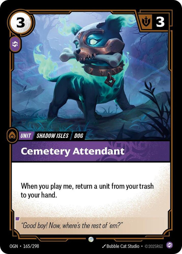 Cemetery Attendant - Riftbound: League of Legends TCG