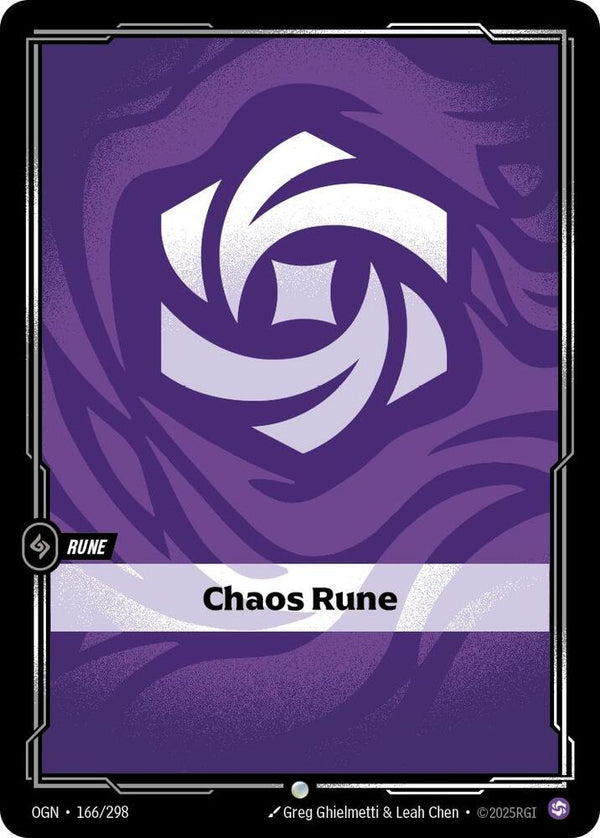 Chaos Rune - Riftbound: League of Legends TCG