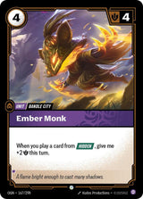 Ember Monk - Riftbound: League of Legends TCG