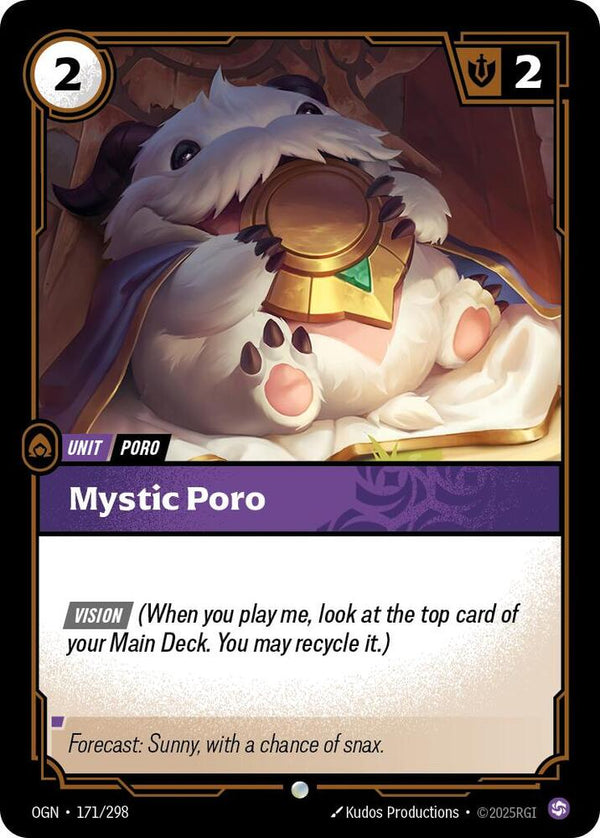 Mystic Poro - Riftbound: League of Legends TCG