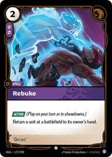 Rebuke - Riftbound: League of Legends TCG