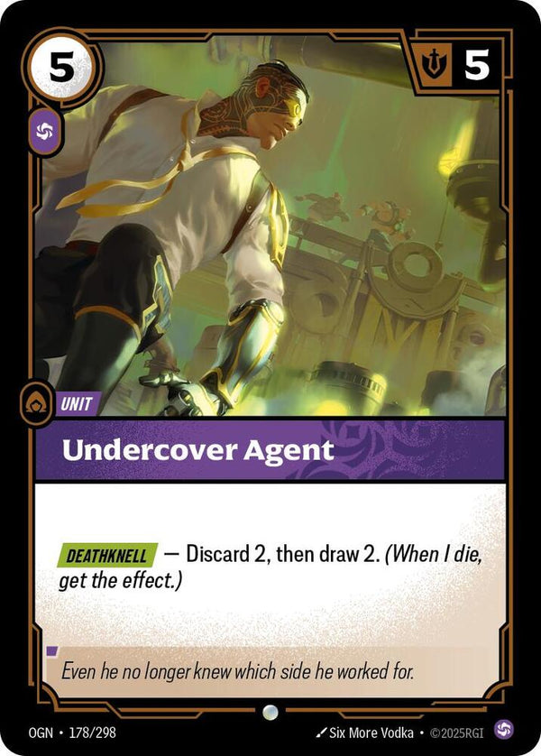 Undercover Agent - Riftbound: League of Legends TCG