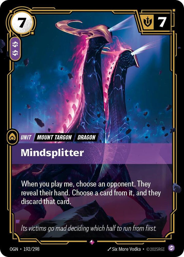 Mindsplitter - Riftbound: League of Legends TCG