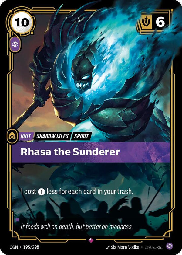 Rhasa the Sunderer - Riftbound: League of Legends TCG