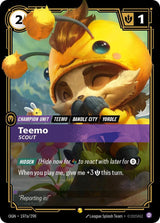 Teemo - Scout (Alternate Art) - Riftbound: League of Legends TCG