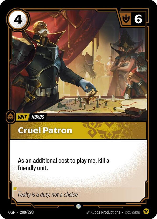 Cruel Patron - Riftbound: League of Legends TCG