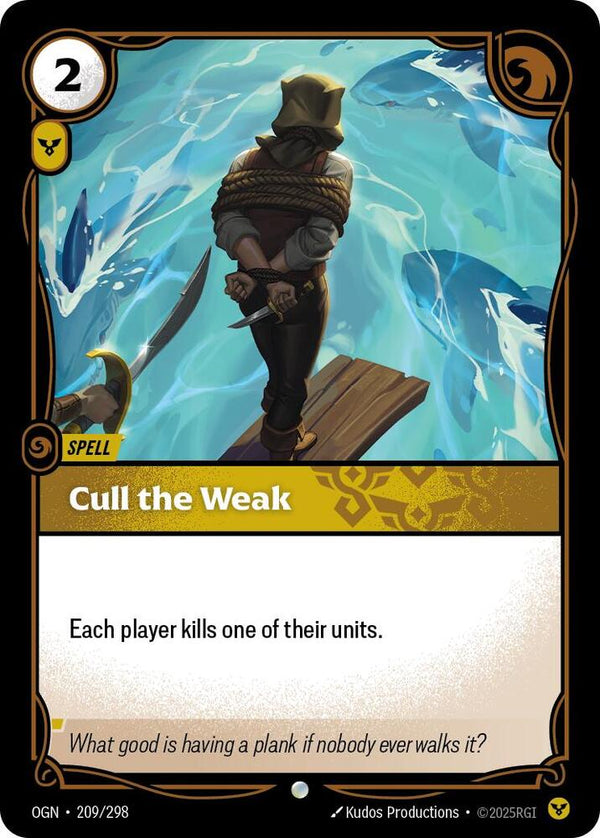 Cull the Weak - Riftbound: League of Legends TCG