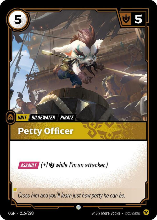 Petty Officer - Riftbound: League of Legends TCG