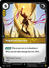 Imperial Decree - Riftbound: League of Legends TCG