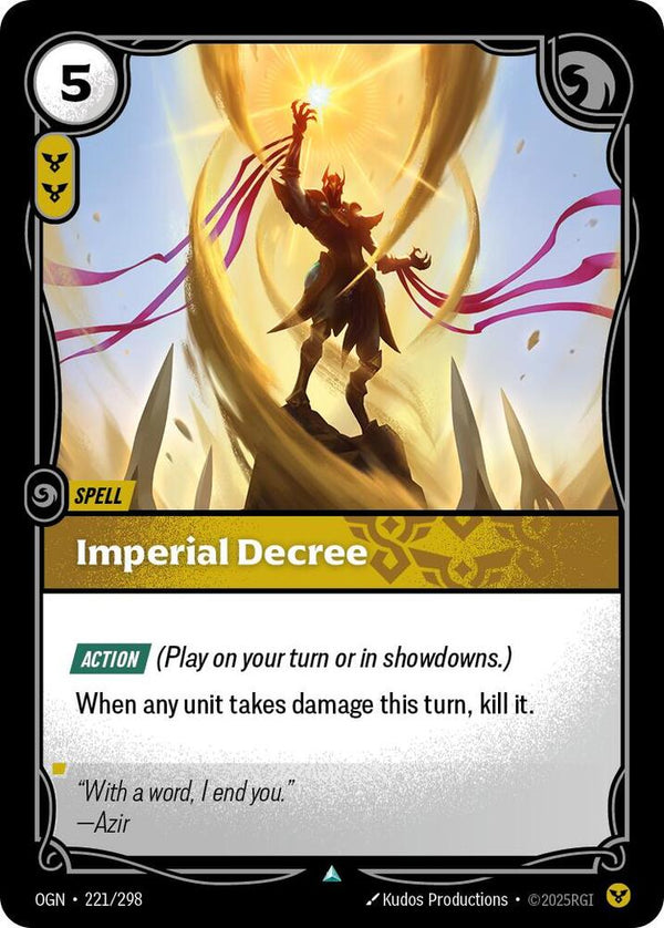 Imperial Decree - Riftbound: League of Legends TCG