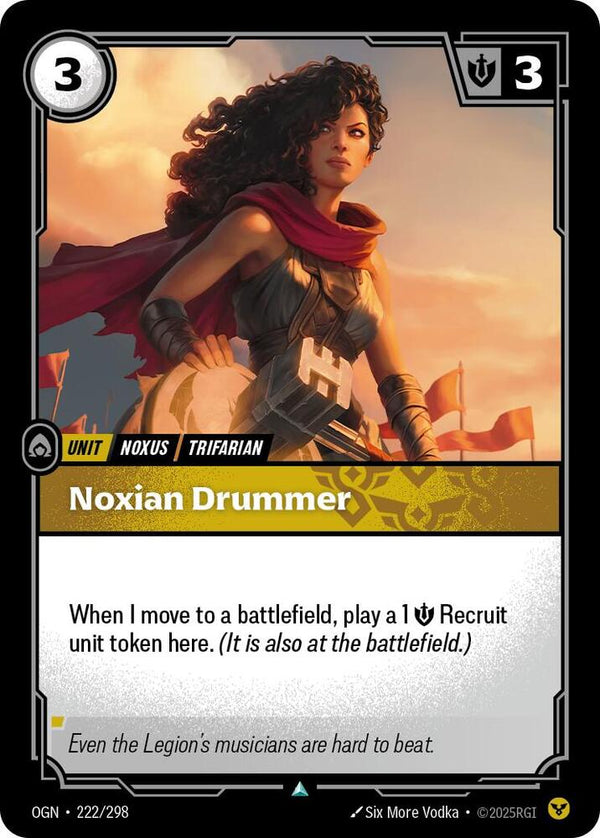 Noxian Drummer - Riftbound: League of Legends TCG