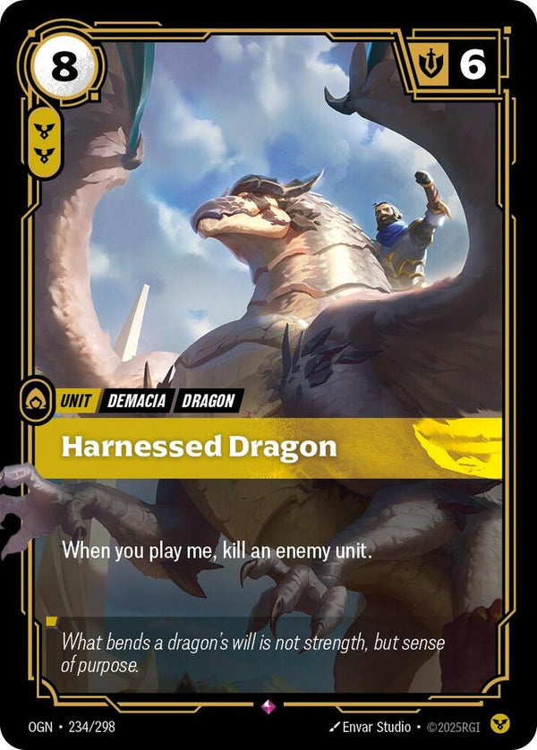 Harnessed Dragon - Riftbound: League of Legends TCG