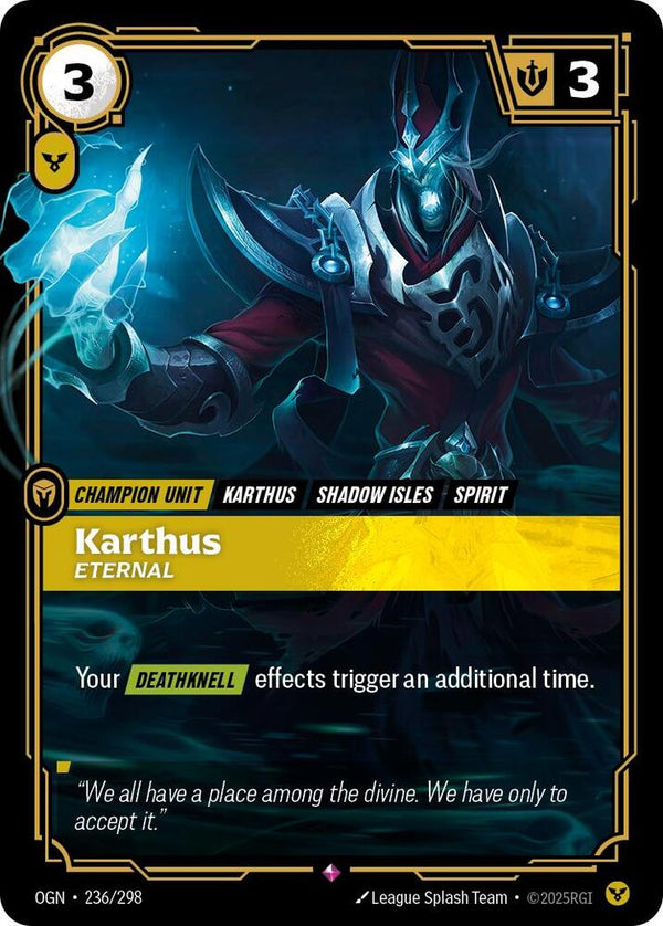 Karthus - Eternal - Riftbound: League of Legends TCG