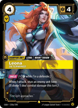 Leona - Determined (Alternate Art) - Riftbound: League of Legends TCG
