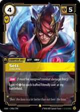 Sett - Kingpin (Alternate Art) - Riftbound: League of Legends TCG