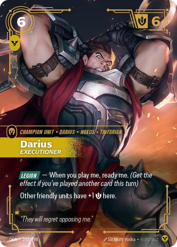 Darius - Executioner - Riftbound: League of Legends TCG