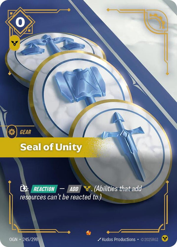 Seal of Unity - Riftbound: League of Legends TCG