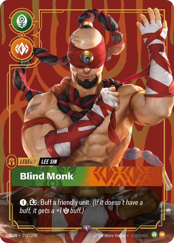 Lee Sin - Blind Monk - Riftbound: League of Legends TCG