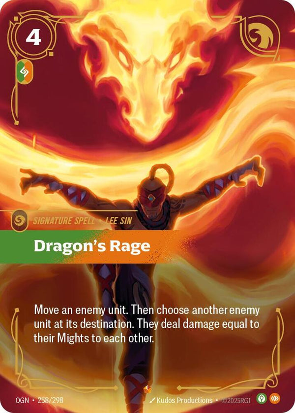 Dragon's Rage - Riftbound: League of Legends TCG