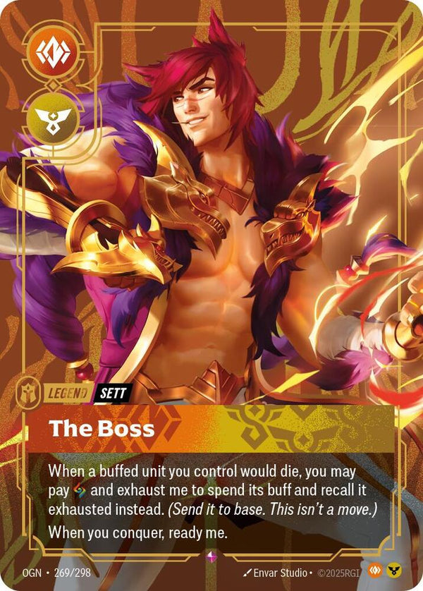 Sett - The Boss - Riftbound: League of Legends TCG