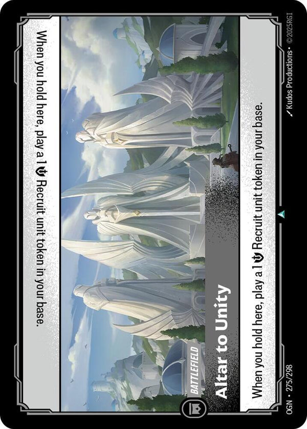 Altar to Unity - Riftbound: League of Legends TCG