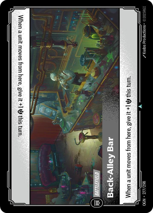 Back-Alley Bar - Riftbound: League of Legends TCG