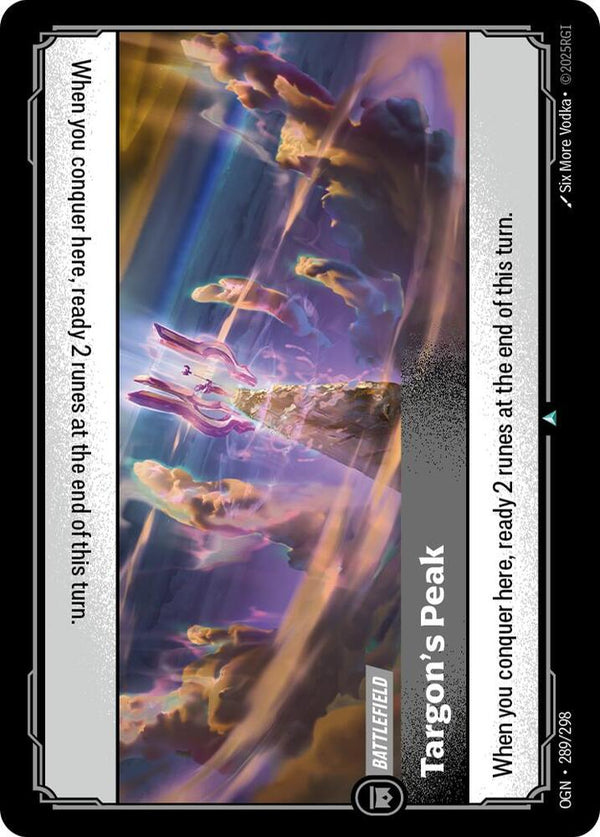 Targon's Peak - Riftbound: League of Legends TCG