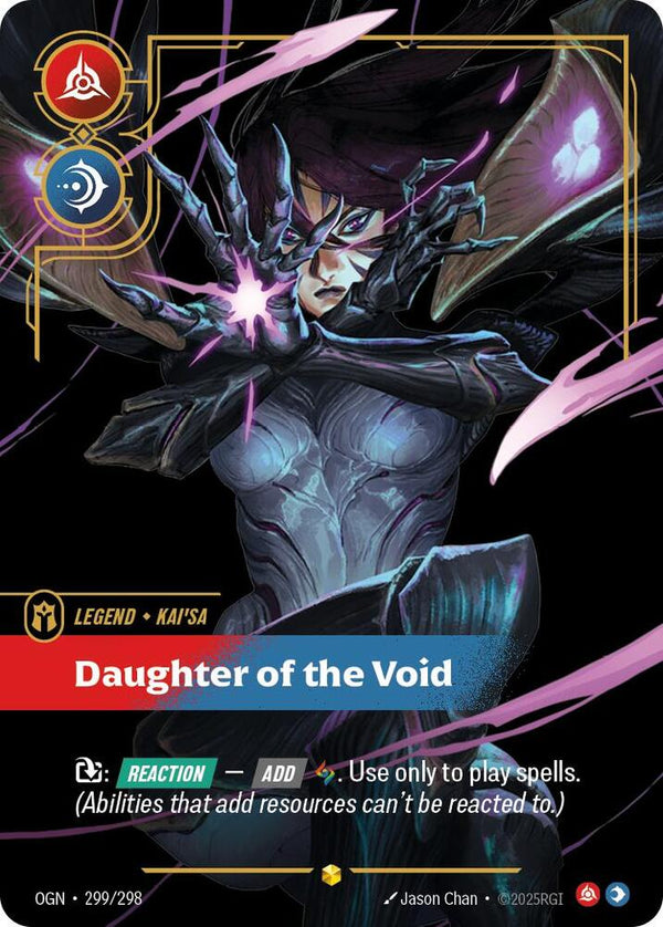 Kai'Sa - Daughter of the Void (Overnumbered) - Riftbound: League of Legends TCG