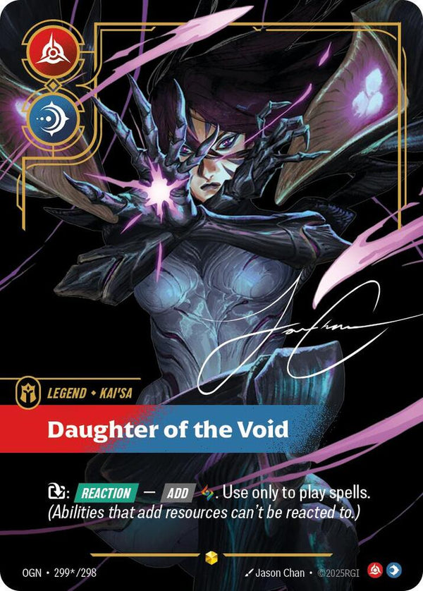 Kai'Sa - Daughter of the Void (Signature) - Riftbound: League of Legends TCG
