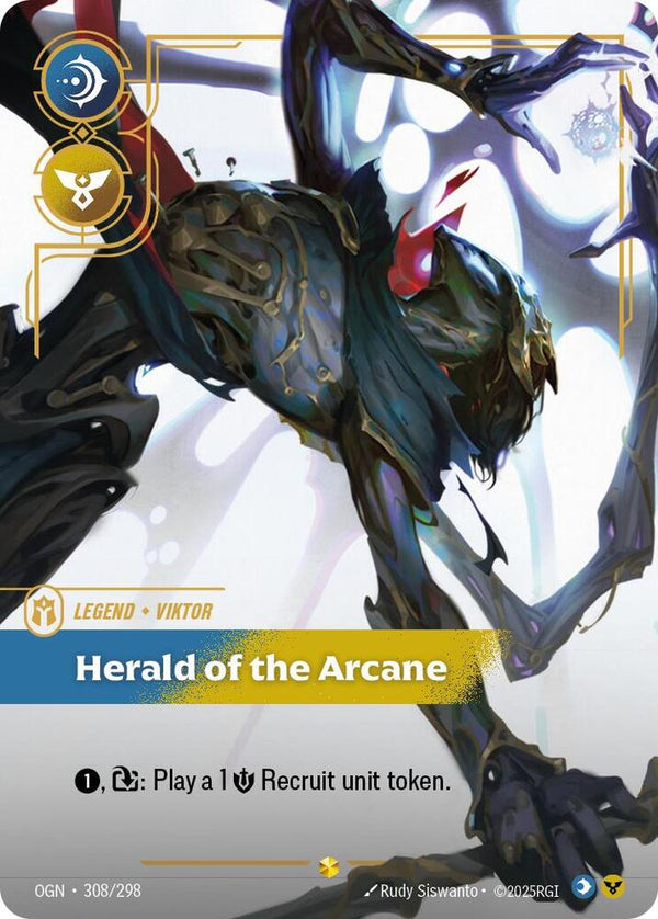 Viktor - Herald of the Arcane (Overnumbered) - Riftbound: League of Legends TCG