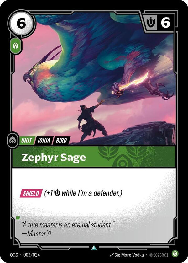 Zephyr Sage - Riftbound: League of Legends TCG