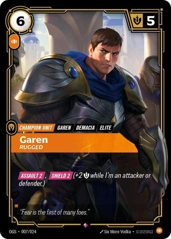 Garen - Rugged - Riftbound: League of Legends TCG