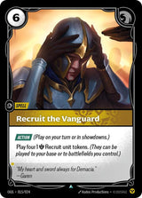 Recruit the Vanguard - Riftbound: League of Legends TCG
