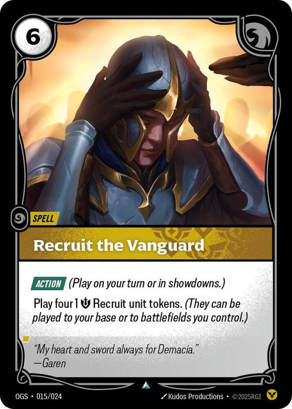 Recruit the Vanguard - Riftbound: League of Legends TCG