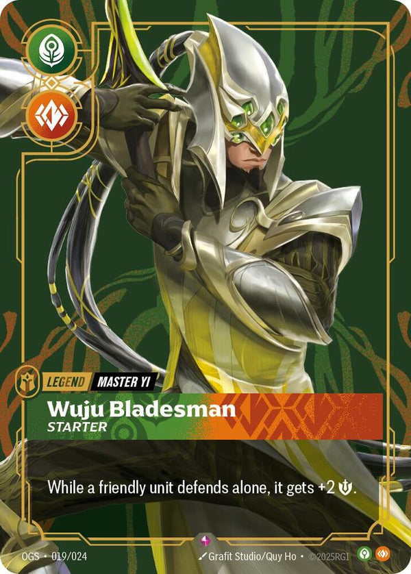 Master Yi - Wuju Bladesman (Starter) - Riftbound: League of Legends TCG